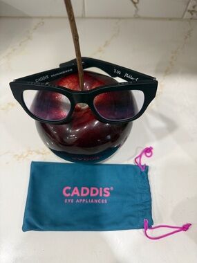 Kids Black Blue Gradient Lens Glasses - 3.00 Reading